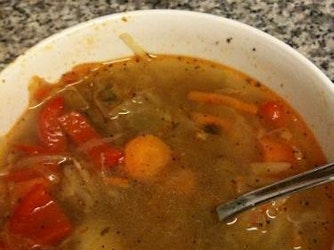 Low-Calorie Vegetable Soup
